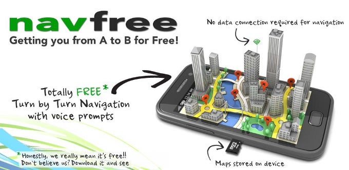 Navfree lands for Android, brings crowdsourced offline voice-guided navigation to many places