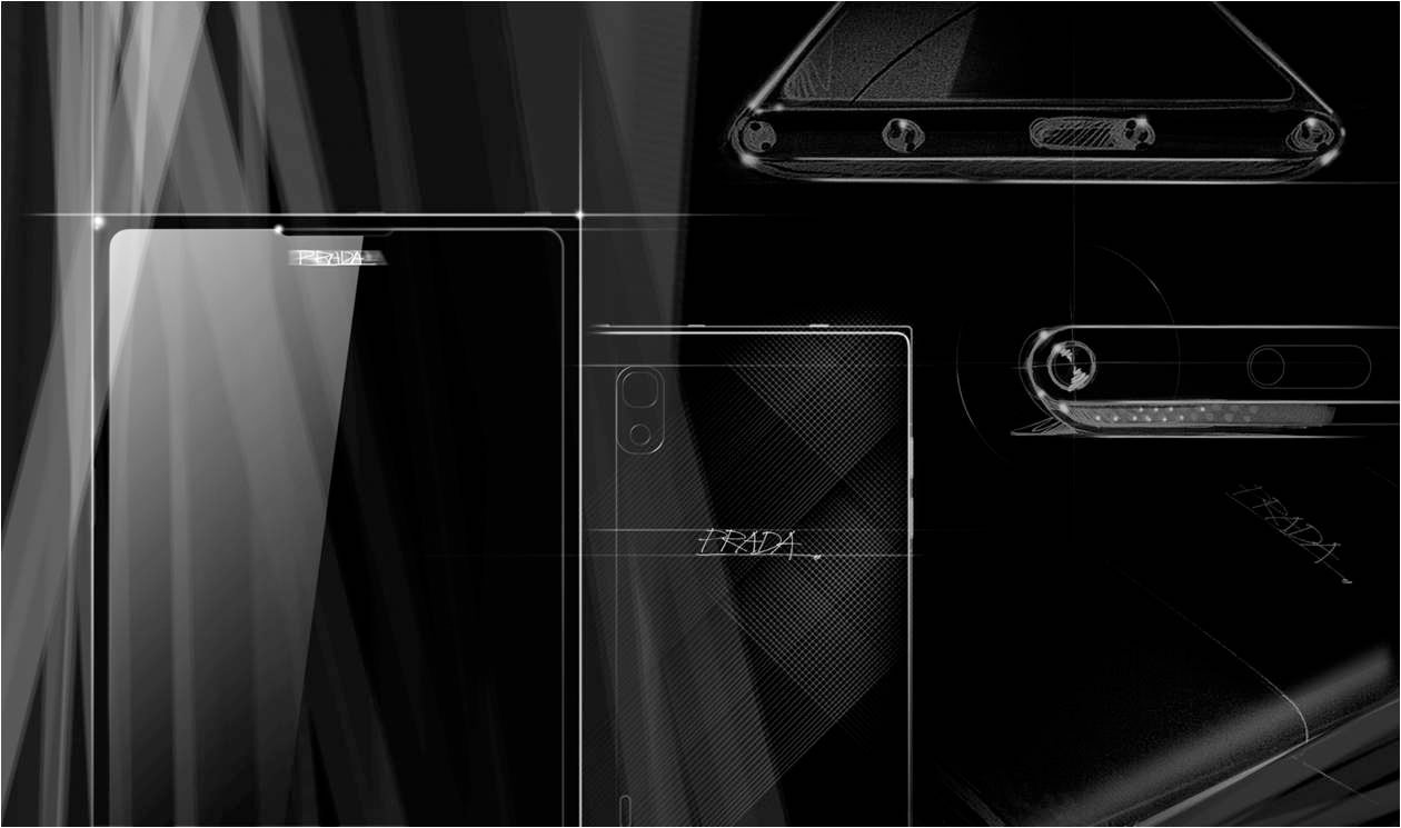 This sketched render by LG looks suspiciously like the leaked design below - LG and Prada announce the Prada phone by LG 3.0, coming next year