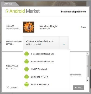Android Market update adds support for devices with unofficial market app