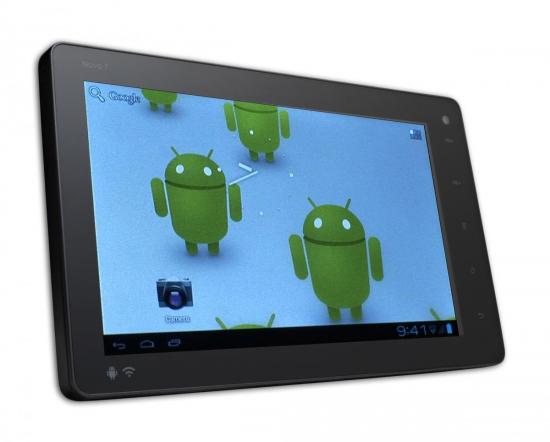 NOVO7 Android tablet with ICS - First Android ICS tablet NOVO7 is based on MIPS processor, costs $99, and is endorsed by Andy Rubin