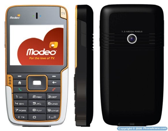 Modeo unveils its DVB-H equipped smartphone