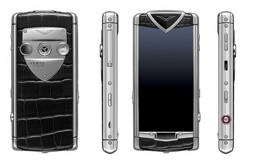 The Vertu Constellation is Vertu's first touchscreen luxury phone. - Nokia looking to sell luxury arm Vertu
