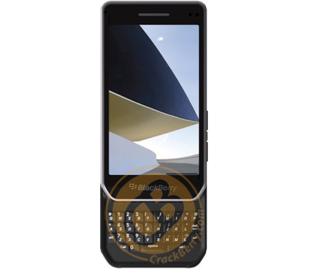 A leaked rendering of the BlackBerry Milan - BlackBerry Milan image surfaces on the web; portrait QWERTY slider running BlackBerry 10