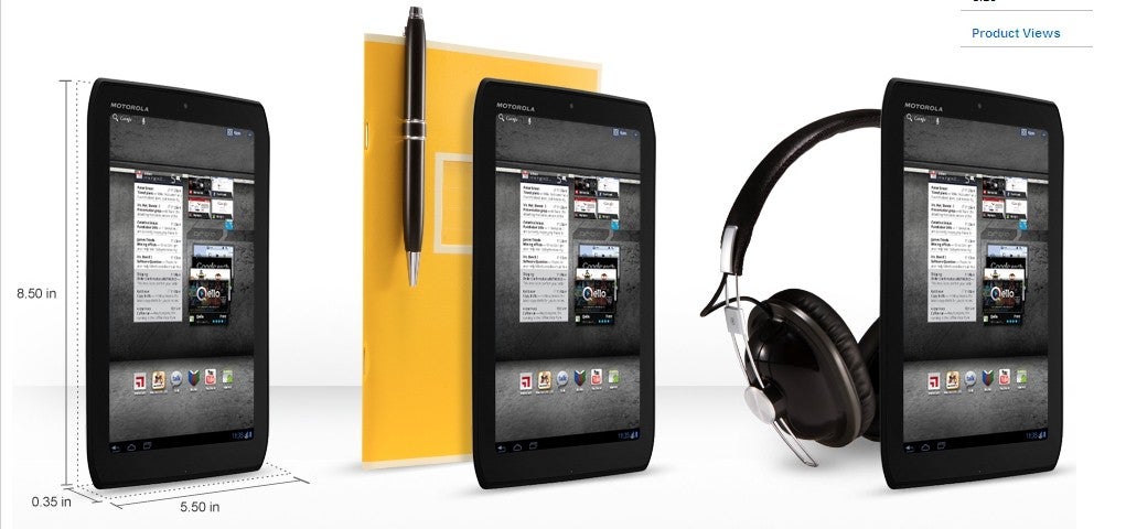 The Motorola DROID XYBOARD LTE tablets now launched at Verizon, starting at $429.99