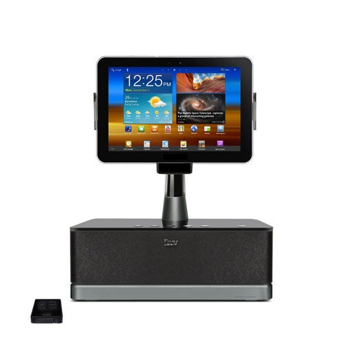 Accessory maker iLuv brings the first audio docking station for the Samsung Galaxy Tab