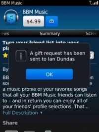 Request an app as a gift from a fellow BlackBerry user - RIM launches BlackBerry App World 3.1; update adds gift requests and content ratings