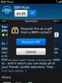 Request an app as a gift from a fellow BlackBerry user - RIM launches BlackBerry App World 3.1; update adds gift requests and content ratings