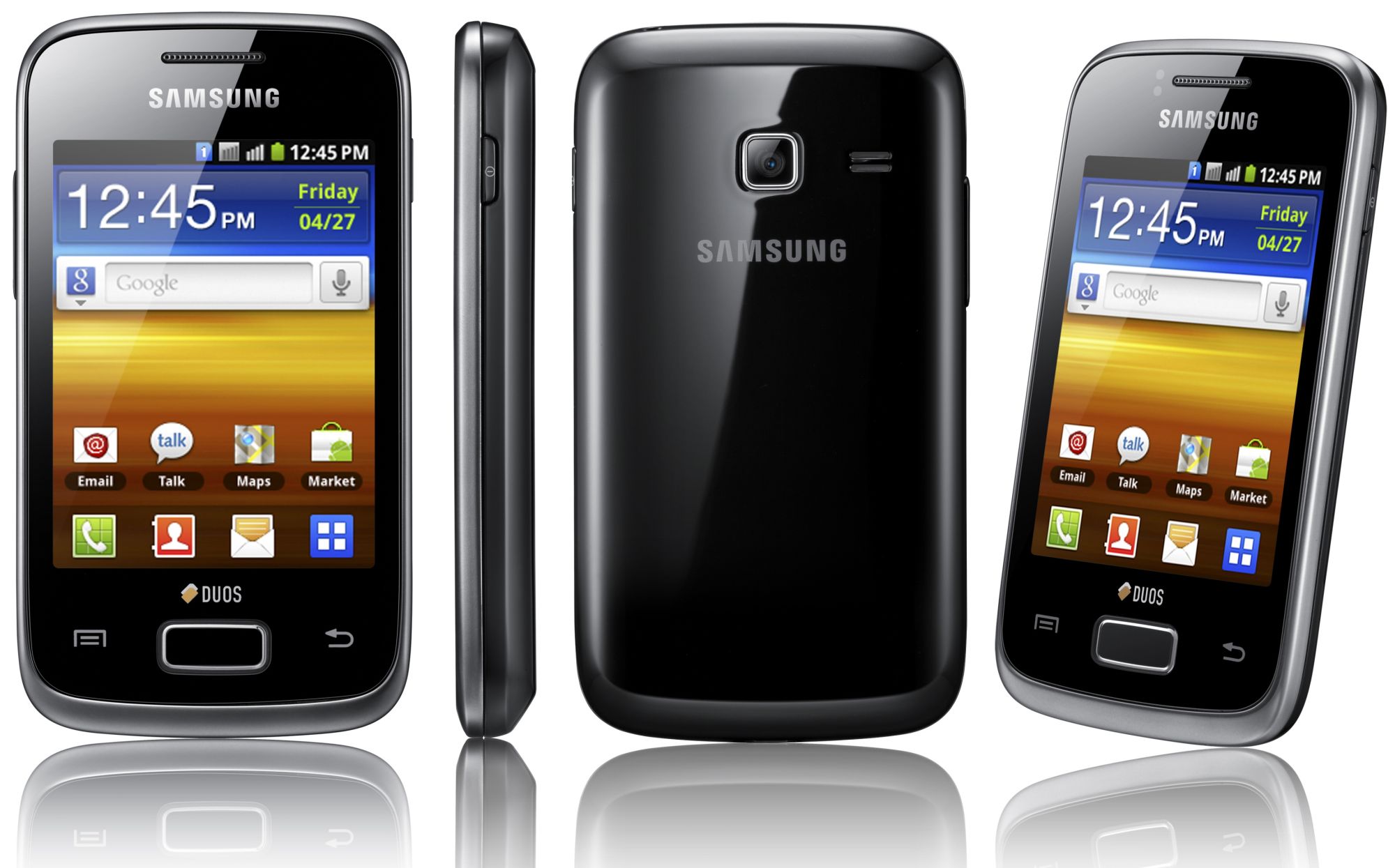 Samsung lifts the cover off its first dual-SIM smartphones: Galaxy Y Androids on budget