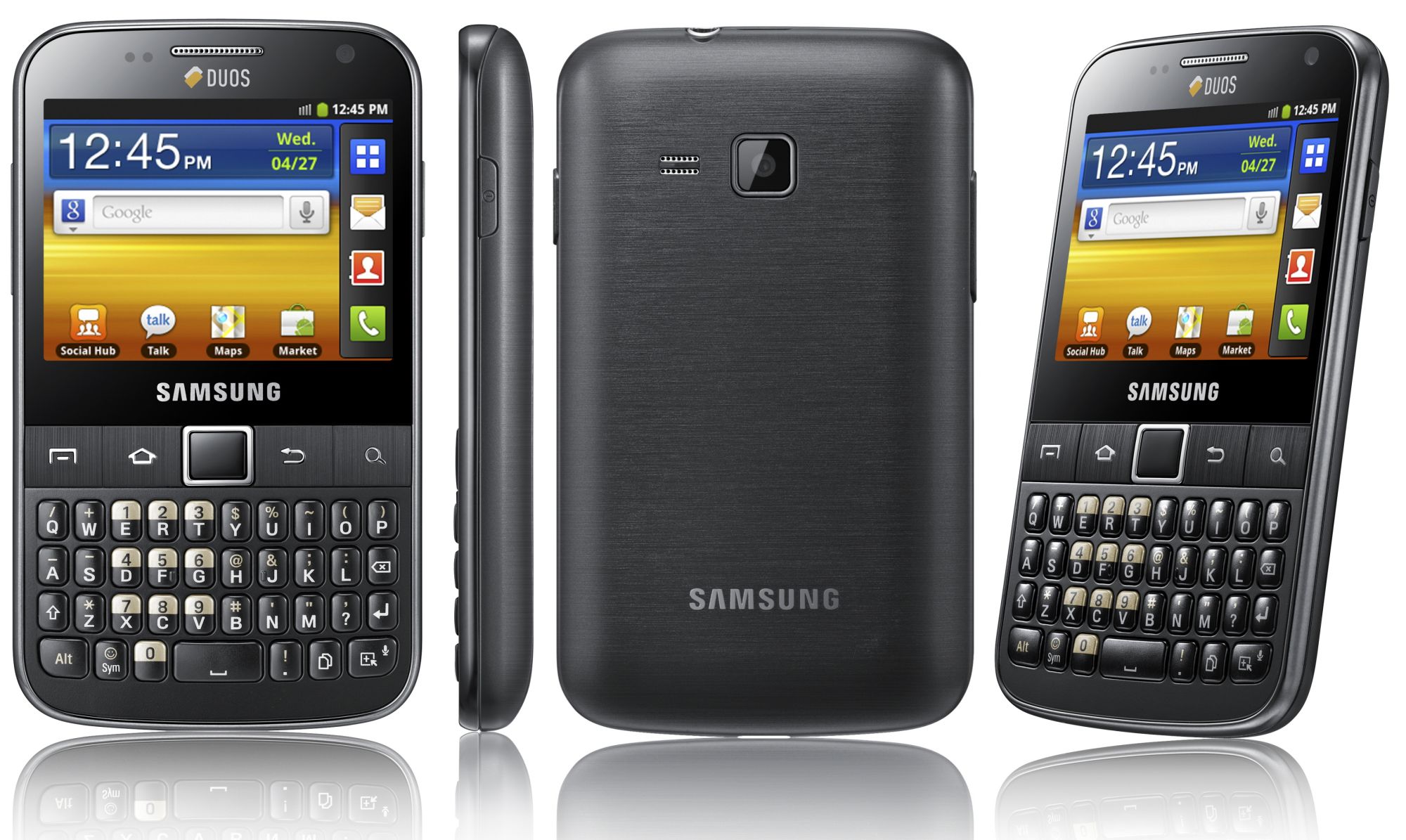 Samsung lifts the cover off its first dual-SIM smartphones: Galaxy Y Androids on budget
