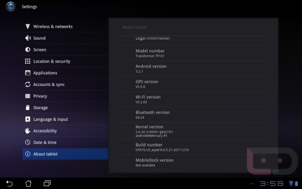 The Asus Eee Pad Transformer is receiving an update with no dairy products involved - Not Ice Cream Sandwich, but Asus Eee Pad Transformer gets update