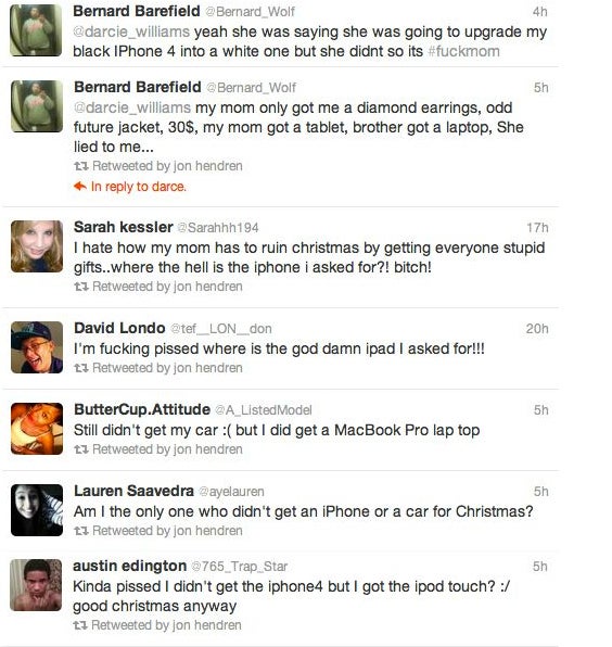 Here's the only person in the world who didn't get an iPhone for Christmas