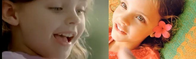 Samsung shoots ad with child actress from iPhone 4S commercial
