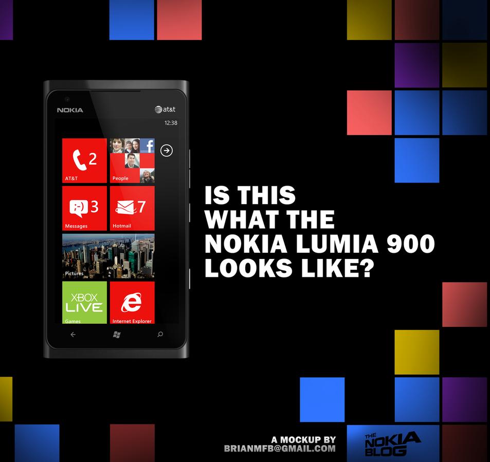 Nokia 900 leaked pics patched together for a full render