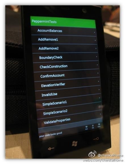 Unknown LG Windows Phone shows up in China