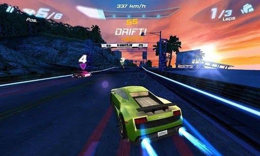 Asphalt 6 Adrenaline HD for the BlackBerry PlayBook is priced at $0.99 for a limited time
