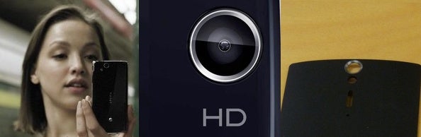 The camera on leaked and teased SE devices is placed differently. - Sony Ericsson teases us with a new device, is it the Xperia Arc HD?