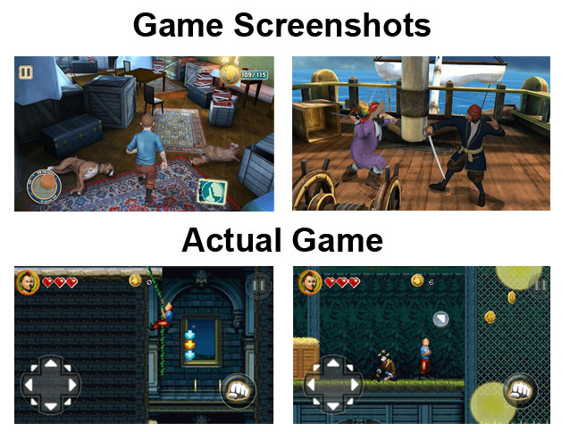 Gameloft updates Tintin game after accidentally delivering 2D to devices