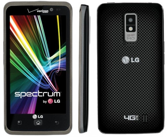 LG Spectrum pairs a 4.5&quot; True HD IPS screen with Verizon&#039;s LTE network and ESPN HD video partnership