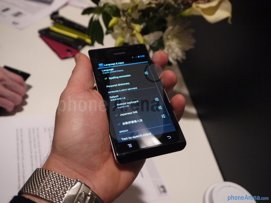 Huawei Ascend P1 - Huawei Ascend P1 and P1 S hands-on