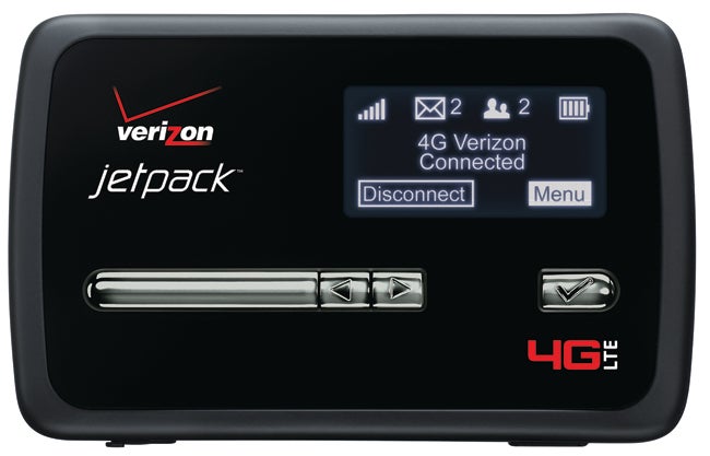 Verizon and Novatel announce global 4G &quot;MiFi&quot; sequel: the Verizon Jetpack