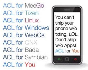 OpenMobile introduces a software layer for any platform that allows it to run Android apps, Apple mildly entertained