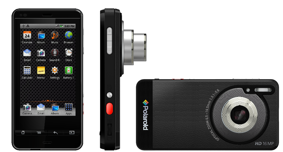 The Android powered Polaroid SC1630 Smart Camera - Polaroid introduces SC1630 high-end digital camera powered by Android