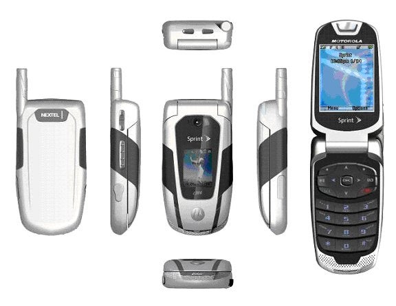 First images of the iDEN/CDMA dual-mode and RAZR-like iDEN phones