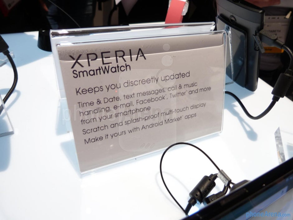 Sony SmartWatch demonstration