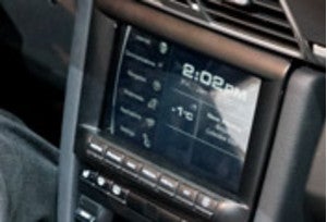 The QNX interface - RIM develops QNX-styled interface for Porsche 911