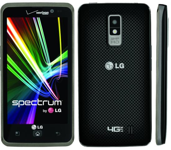 LG Spectrum lands on Verizon today: 4.5" HD screen, LTE connectivity