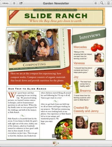 Apple outs interactive textbooks and iBooks 2, to take on traditional education tools with the iPad