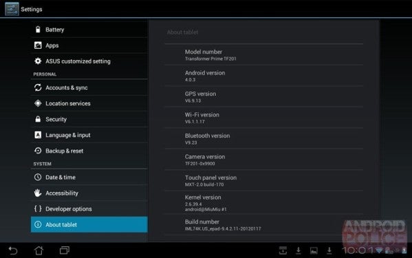 GPS fix update for the Asus Transformer Prime is rolling out, but the results are mixed