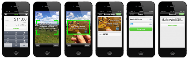 Card.io launches Android and iOS payment app