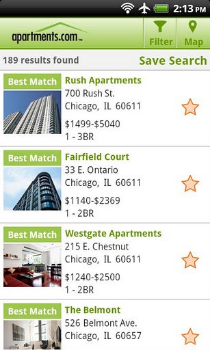 Apartments.com brings its mobile app to Android