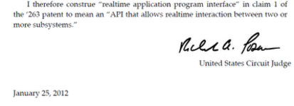 Judge Posner&#039;s ruling on the interpretation of the patent - Patent at the core of Android interpreted in Apple&#039;s favor