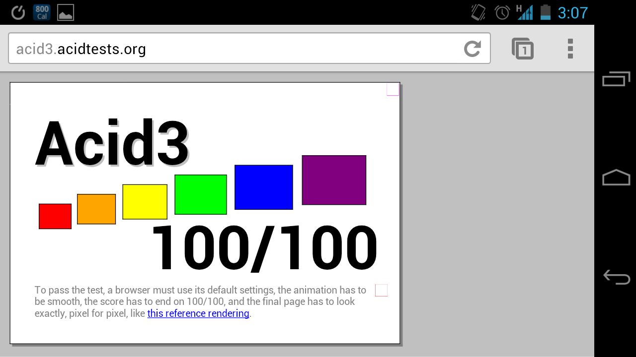 Chrome Beta for Android crushes competition on HTML5