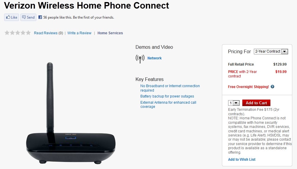 Verizon Home Phone Connect redux
