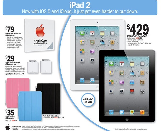 Meijer puts the iPad 2 on sale, will make a splendid Valentine's day gift