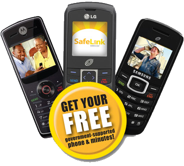 Some of the free phones available - U.S. Government paid $1.6 billion in 2011 to cover the cellular bill for 12.5 million Americans