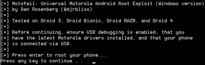 Easily Root your DROID 4 &amp; 3, RAZR, RAZR MAXX, and BIONIC