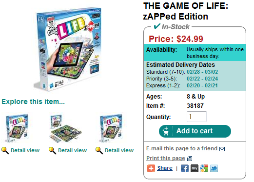 Game of Life zAPPed - New versions of old board games use your Apple iPhone or iPad as part of the game