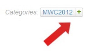 To Follow our MWC 2012 coverage, click the plus sign next to the MWC2012 tag, located under the headline - MWC 2012: Stay tuned for our coverage!