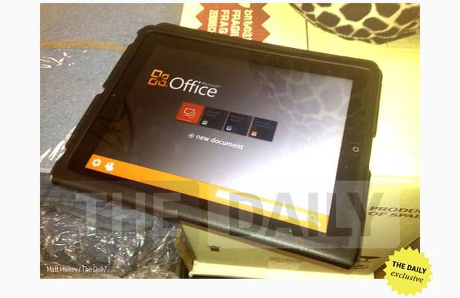 Microsoft Office for the iPad leaks, hinting at the new Word, Excel and PowerPoint tablet interface