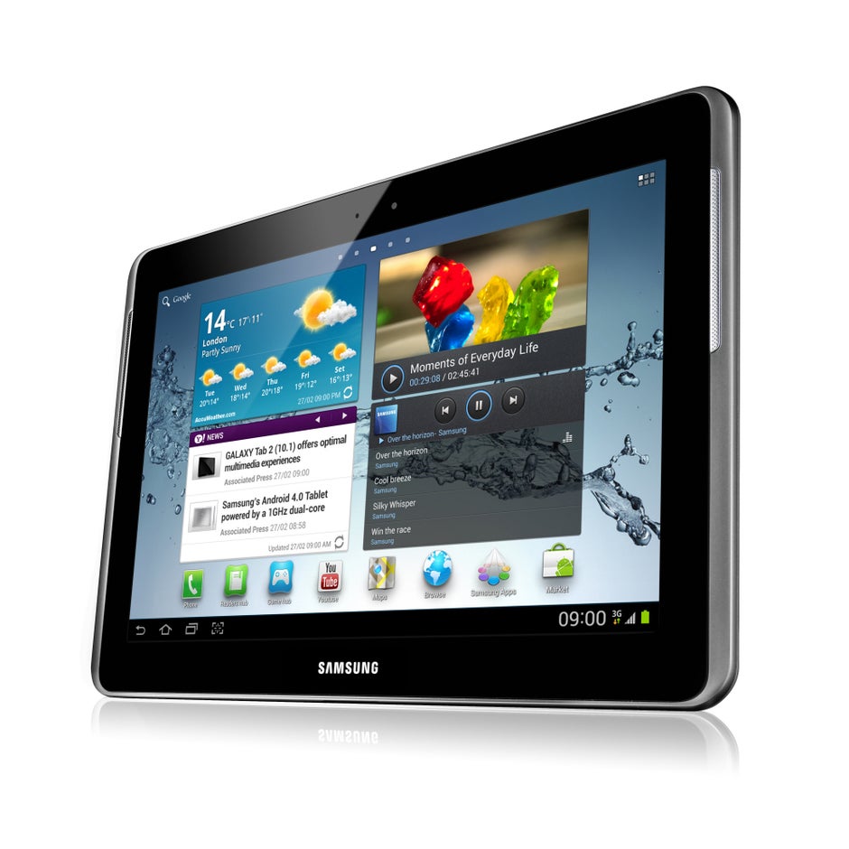 Samsung's new GALAXY Tab 2 (10.1) tablet comes with ICS and rich