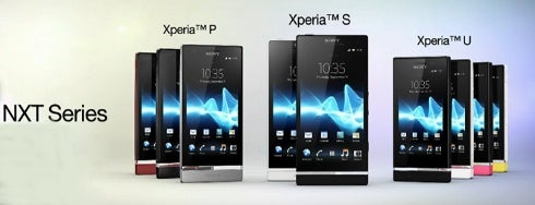 Sony's 2012 NXT lineup spec comparison: Xperia S vs Xperia P vs Xperia U