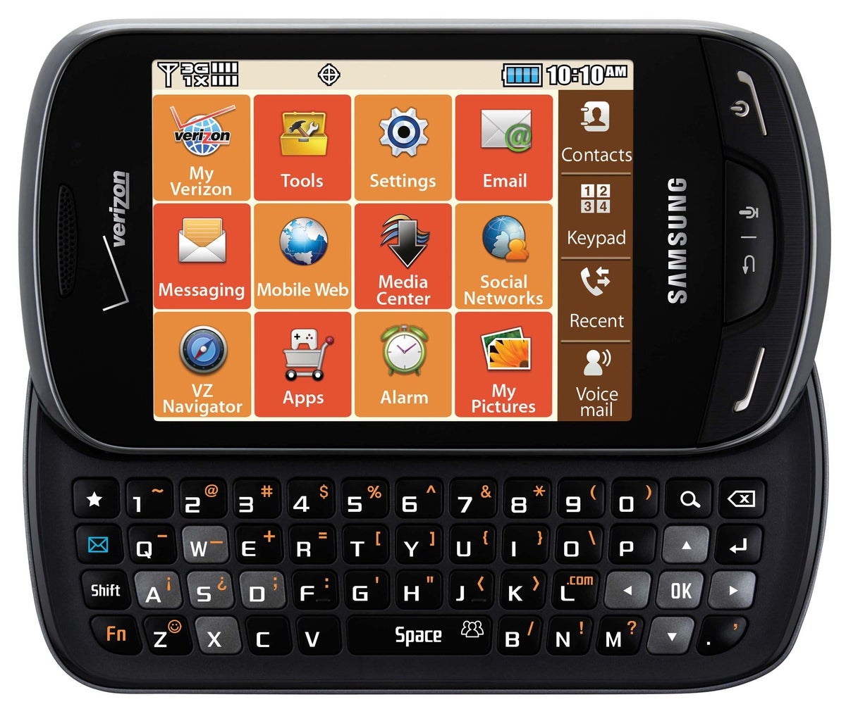 Samsung Brightside is now official, coming on Verizon next month