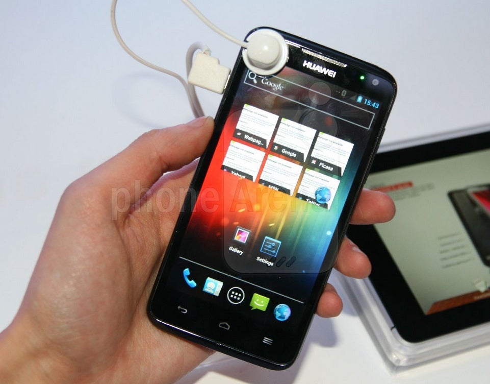 The Huawei Ascend D quad has a quad-core processor and a 4.5-inch HD display - Could Huawei become the next HTC?