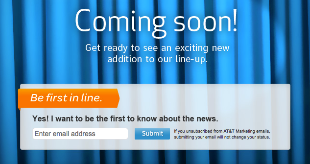 AT&amp;amp;T says get ready for an exciting new addition to its lineup - AT&amp;T joins Verizon tipping &quot;exciting&quot; addition to its lineup
