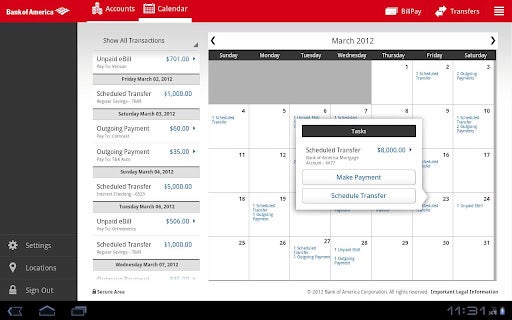 Bank of America spreads the love to Android tablet owners with a dedicated banking app