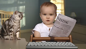 Could Google get better investing advice from this baby? - Google takes a bath on Clearwire investment, loses $433.5 million